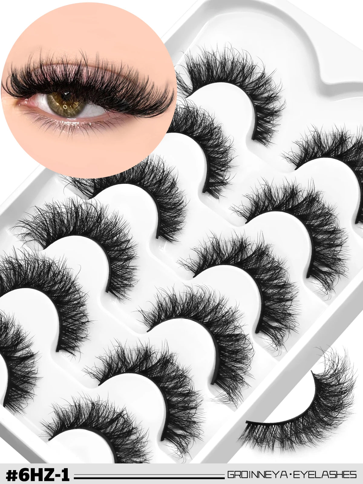 Luxurious 3D Mink Effect False Eyelashes