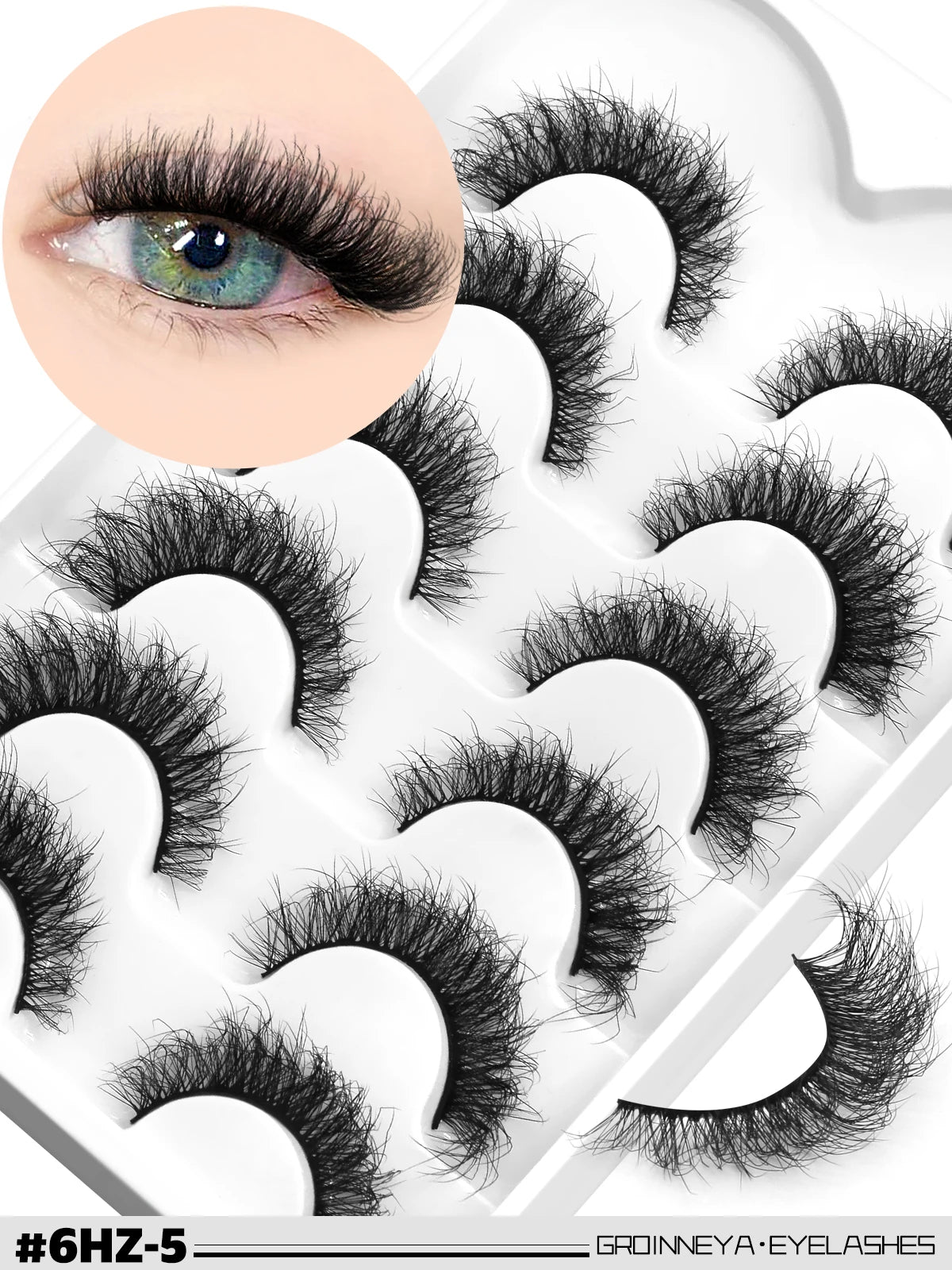 Luxurious 3D Mink Effect False Eyelashes