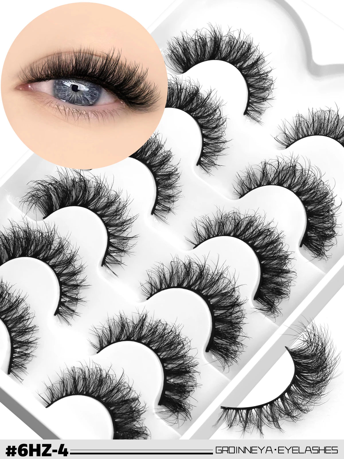 Luxurious 3D Mink Effect False Eyelashes