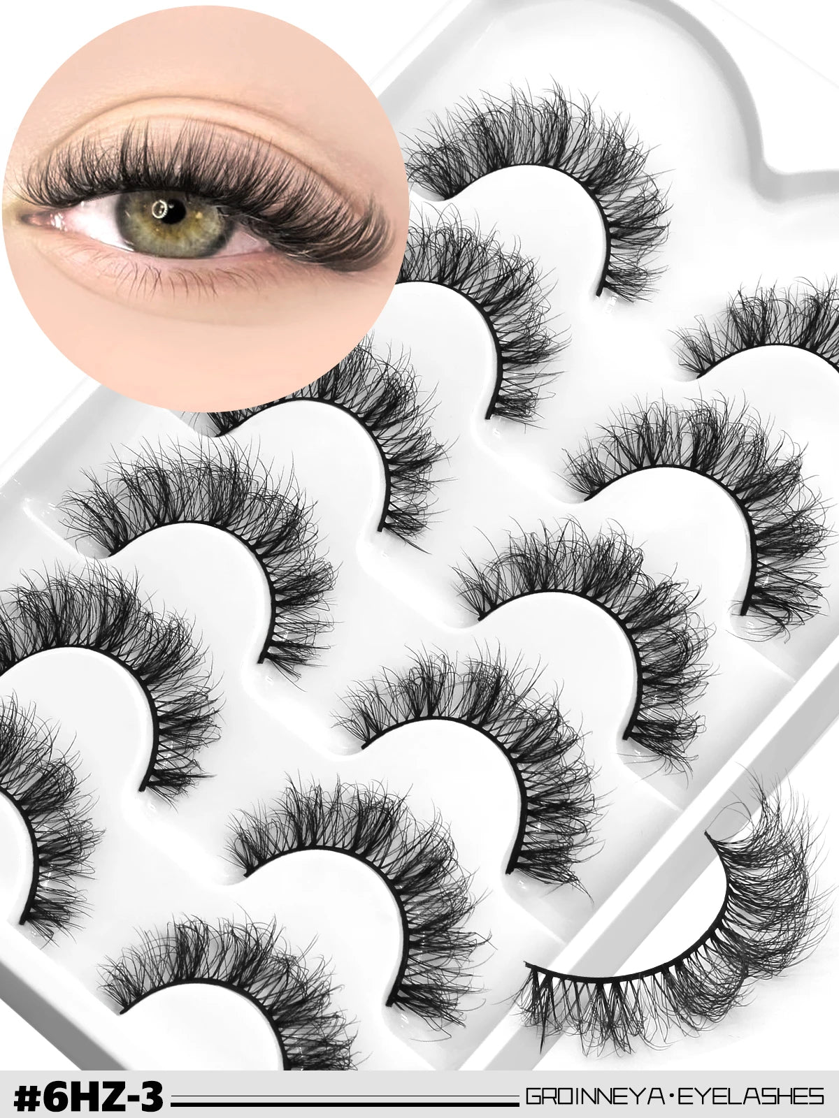 Luxurious 3D Mink Effect False Eyelashes