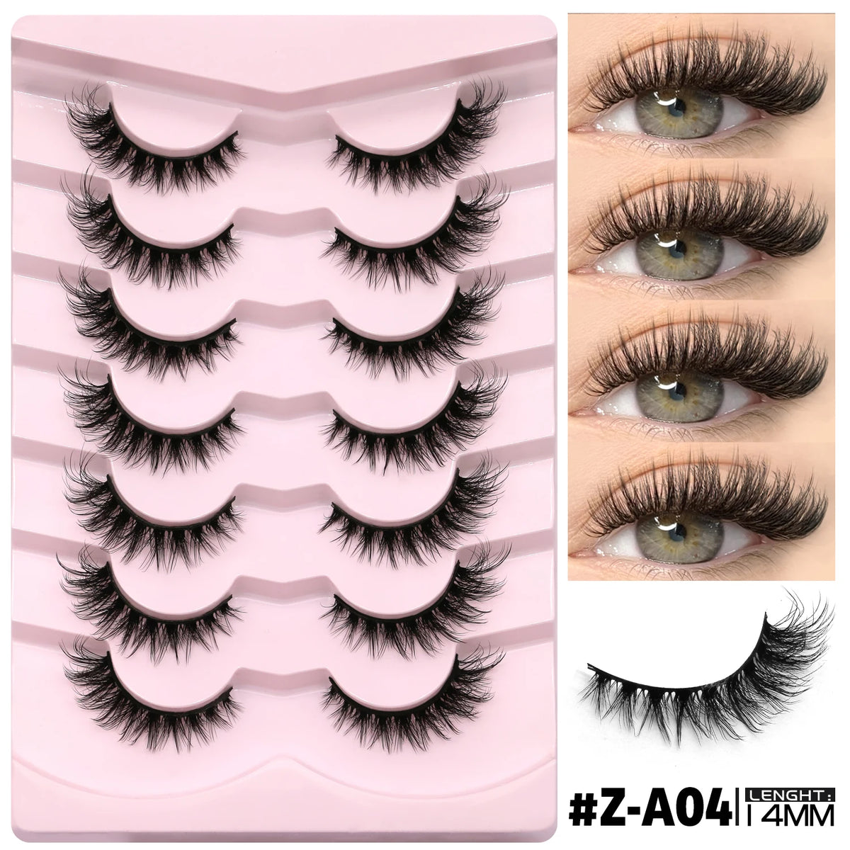 Luxurious 3D Mink Effect False Eyelashes