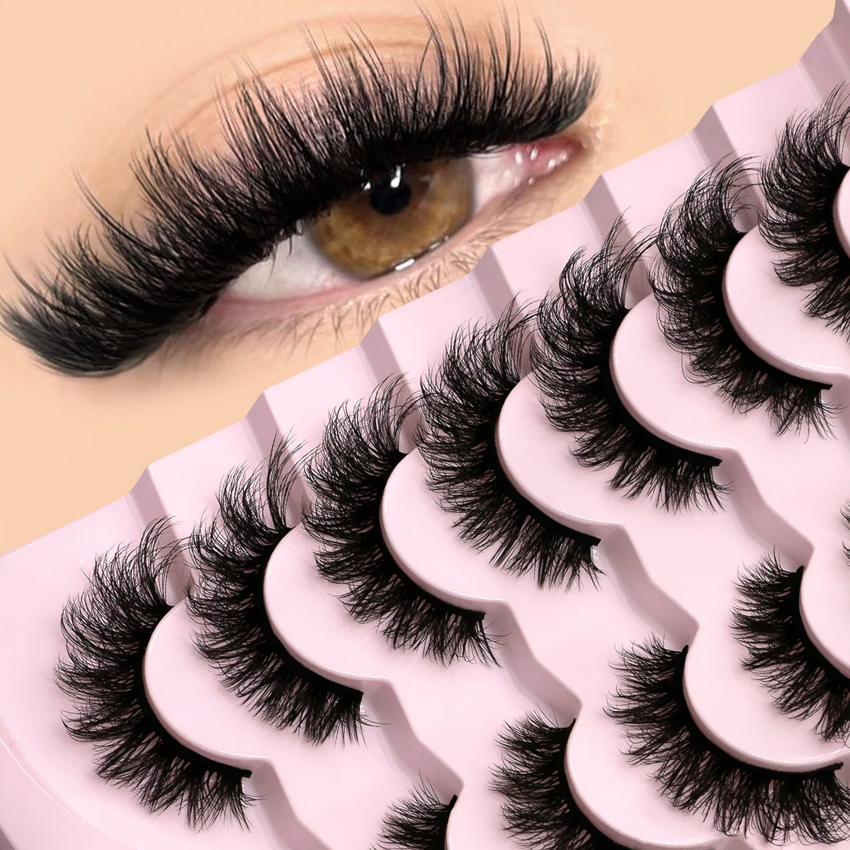 Luxurious 3D Mink Effect False Eyelashes