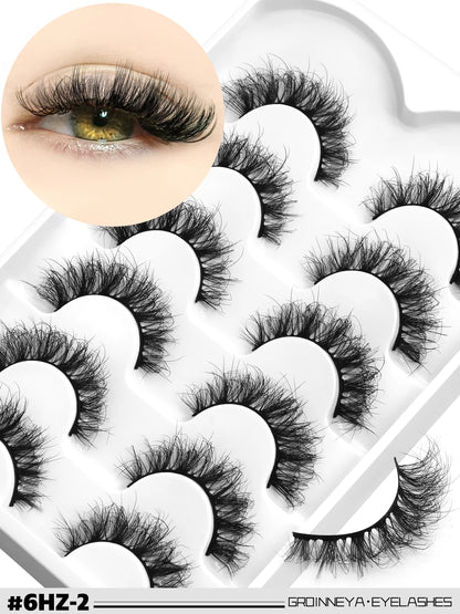 Luxurious 3D Mink Effect False Eyelashes